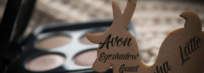 Одна из самых лучших палеток за всю мою "косметическую жизнь"! Avon True Color Eyeshadow Quad "Mocha Latte"