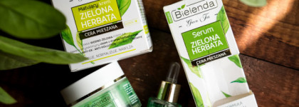 Не устану рекомендовать! Еще одна шикарная новинка от марки Bielenda.Серия с зеленым чаем
