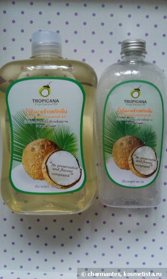 Многофункциональное кокосовое масло и дезодорант кристалл Tropicana