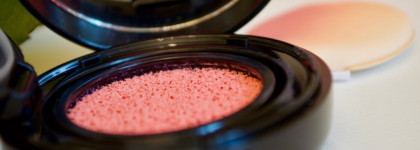 Румяна-кушон от Lancome в оттенке 032 Splash Corail