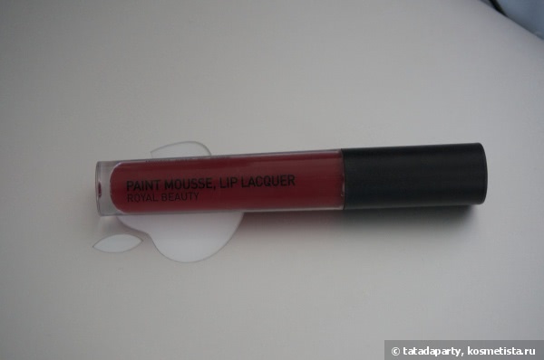 Помада-мусс Royal Nature Paint Mousse Lip Lacquer in PW590 True Blood