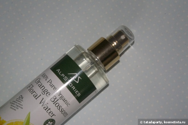 Цветочная вода AlpStories 100% Pure organic Orange Blossom Floral Water