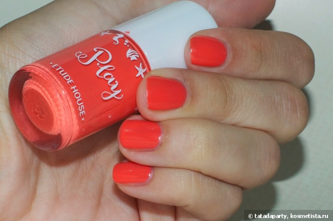 Etude House - Etude House Tropical Aqua Nails 272 - Таинственные коралловые рифы