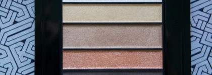 MAC Veluxe Pearlfusion shadow  Palette Amberluxe Универсальная палетка