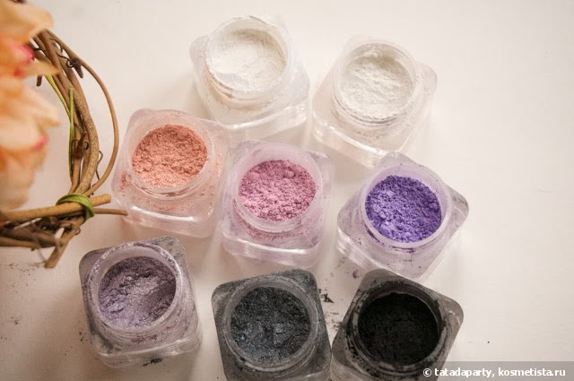 Dream Minerals минеральные рассыпчатые тени набор № 2