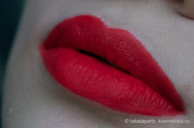 Stellary Matte Lipstick тон 01 Ослепительный луч. Самая комфортная матовая помада