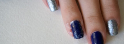 Синие восточные фантазии | дизайн с трафаретами