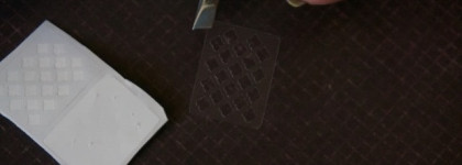 Синие восточные фантазии | дизайн с трафаретами