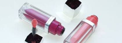 Maybelline Color Elixir by ColorSensational Lip Lacquer #705 Blush Essence и  #135 Raspberry Rhapsody