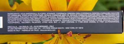 Kiko Milano Luxurious Lashes Extra Volume Brush Mascara black