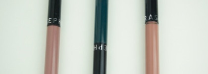 Sephora Cream Lip Stain 37 Pink Frosting, 29 Dark Forest, 40 Pink Tea