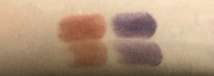 Essence Сolour up! Shine on lipstick 05 Spicy Latte и 14 Leather Vamp