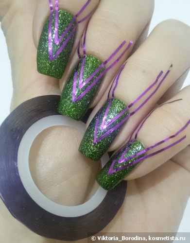 Дуэт El Corazon Active Bio-gel Color gel polish №423/507 L.h. «Nymph» и El Corazon Confetti №530b