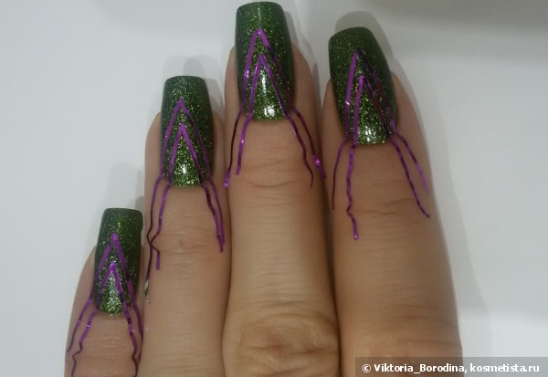 Дуэт El Corazon Active Bio-gel Color gel polish №423/507 L.h. «Nymph» и El Corazon Confetti №530b