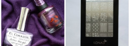 Восхитительный El Corazon Active Bio-gel Color gel polish № 423/504 L. H. «Butterfly» и дизайны с ним