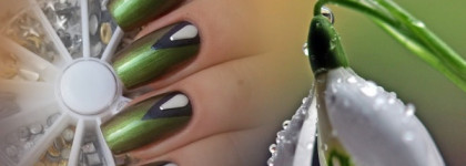 Дизайн ногтей с заклепками (видео-урок)