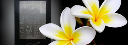 Цветы среди зимы с пластиной Konad Square Image Plate 11 ( 10 вариантов дизайна ногтей + 5 видео )