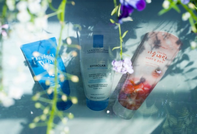 Умывальное от Shiseido, La Roche Posay и Tony Moly