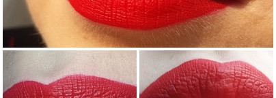 Ещё один пост про матовые красные помады. Sleek MakeUp Matte Me #434 Party Pink, Nouba Millebaci #7, #28