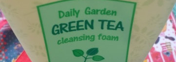 Очищающая пенка Holika Holika Daily Garden Green Tea Cleansing Foam для жирной кожи