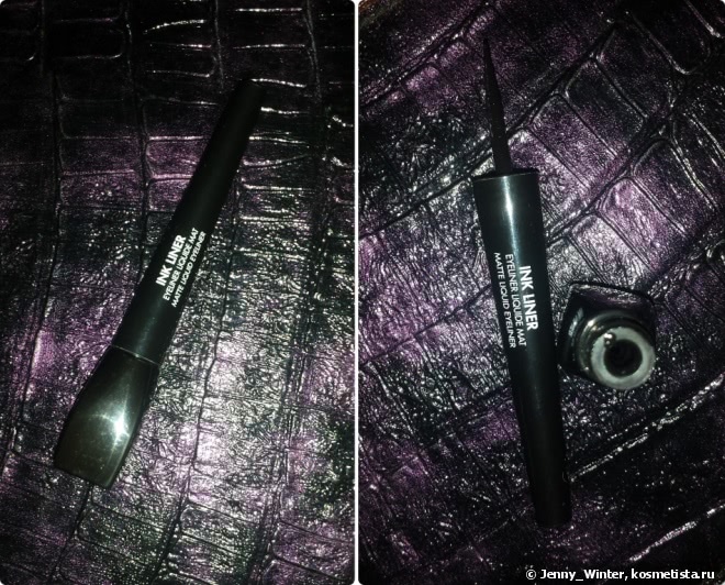 Жидкая матовая подводка Make Up For Ever Ink Liner Liquide Mat