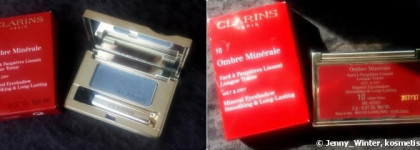 Элегантная меланхолия с Clarins Ombre Minerale Mineral Eyeshadow Smoothing & Long-Lasting #10 Slate Blue
