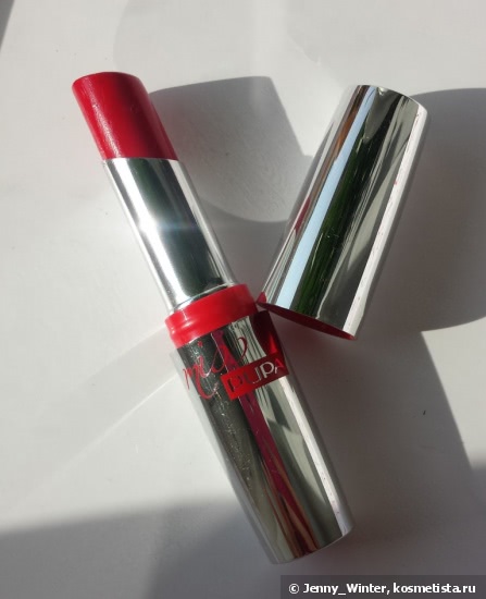 Ультрасияющая прозрачная помада Pupa Miss Pupa Lipstick spf 15 #304 Divine Raspberry