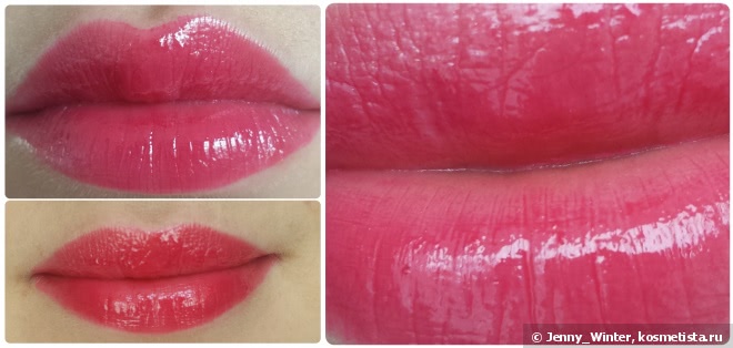 Ультрасияющая прозрачная помада Pupa Miss Pupa Lipstick spf 15 #304 Divine Raspberry