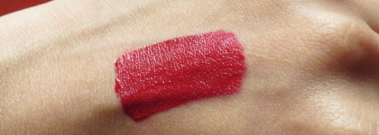 Жидкая матовая помада Lancome L'absolu Velours Intense lip colour velvet matte finish 197 Velours de Grenade - мой трудный красный