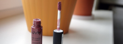 Моя единственная матовая - NYX Soft Matte Lip Cream в оттенке "Rome"