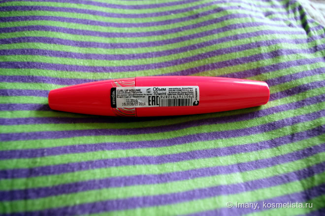 Тушь, которая порадовала - Eveline Cosmetics Curl Up Volume Mascara black