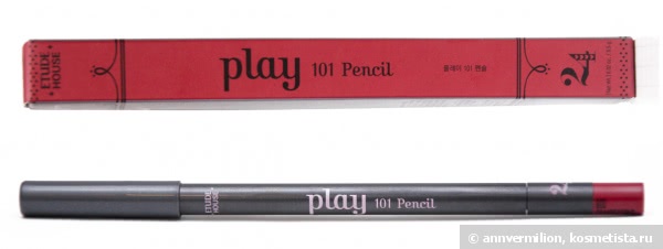 Еще один фаворит из Etude House Play 101 Pencil #24