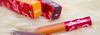 Пополение коллекции Lime Crime Velvetine #Squash & #Jinx