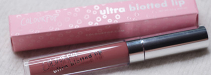 Soft focus на губах с Zuma Ultra blotted lip от Colorpop
