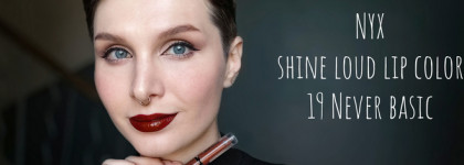 Nyx Shine loud lip color 19 Never Basic