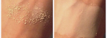 Chanel Vitalumiere Loose Powder Foundation with mini kabuki brush SPF 15 (№10)