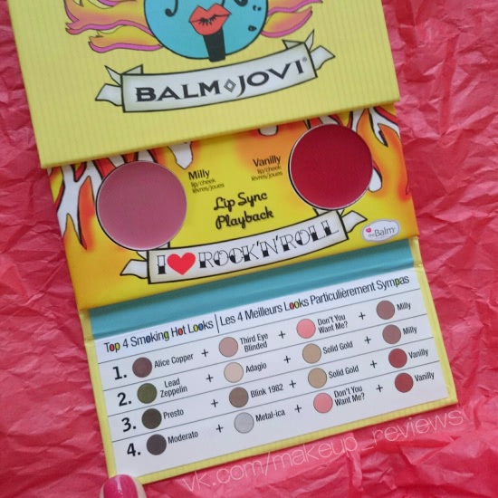 Назад в 80-тые с The Balm Jovi Palette