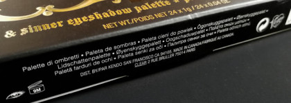 Kat Von D Saint and Sinner EyeShadow Palette Limited Edition