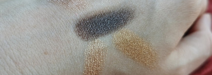 Тени Dior: 5 couleurs couture 539 Grand Bal и mono couleur couture 616 gold star glitter