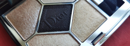 Тени Dior: 5 couleurs couture 539 Grand Bal и mono couleur couture 616 gold star glitter