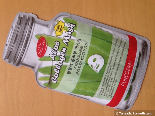 Восстанавливаемся после бессонной ночи с Purederm Aloe Collagen Mask