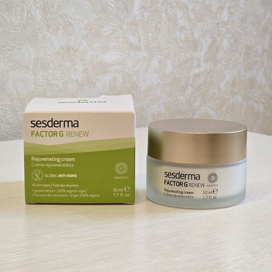 Sesderma Factor G Renew Rejuvenating Cream - Омолаживающий крем для лица на основе пептидов