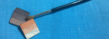 С чего началось моё увлечение косметикой. Inglot Freedom System Rainbow Eyeshadow 131, 112  и кисть Inglot Makeup Brush 10S