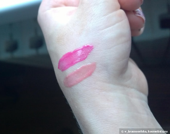 Shine bright like a diamond. Сравнение Bourjois 3D Effect Max 8H lip gloss №14 и Elizabeth Arden Beautiful Color Luminous Lip Gloss # 10 Passion Fruit