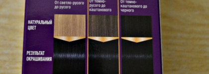 "Ты как они я же как ворона" или как окрасить волосы в "вороний" цвет с помощью "Schwarzkopf Palette Стойкая крем краска С1 Иссиня-чёрный"