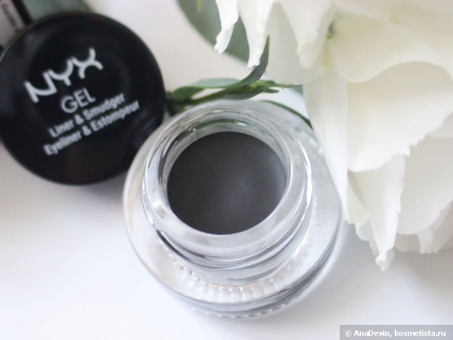 Гелевая подводка Nyx Gel Liner & Smudger (Betty)