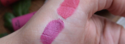 NYX Soft Matte lip cream lipstick в оттенках  N17 Ibiza и N18 Prague