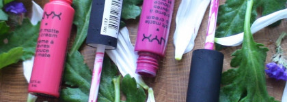 NYX Soft Matte lip cream lipstick в оттенках  N17 Ibiza и N18 Prague