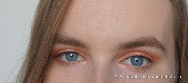 Два новичка от NYX в моей коллекции - NYX Prismatic Eyeshadow - Golden Peach, NYX Dark Circle concealer - Fair