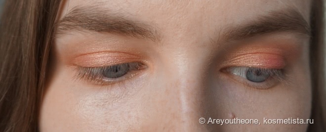Два новичка от NYX в моей коллекции - NYX Prismatic Eyeshadow - Golden Peach, NYX Dark Circle concealer - Fair